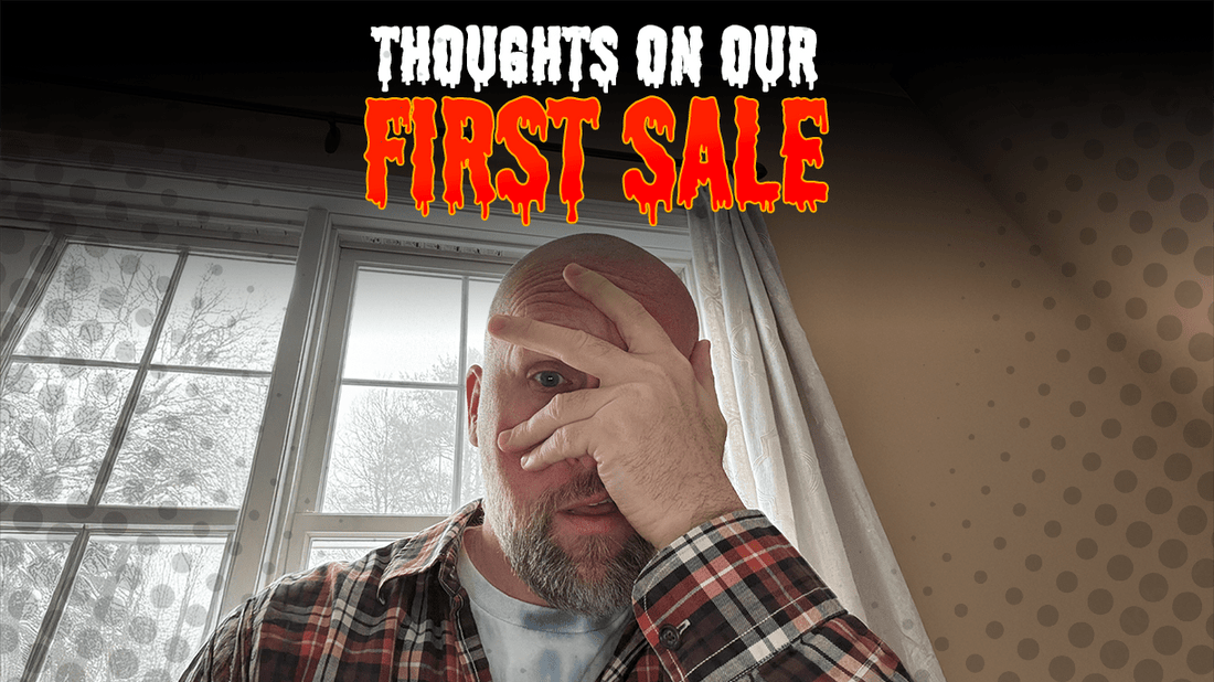 Thoughts on our FIRST SALE - Closet Creature