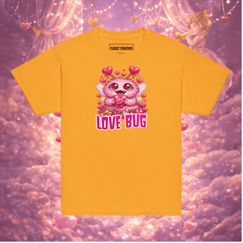 Love Bug Valentine’s Day Kids Graphic T-Shirt for only product_variant_lowest at Closet Creature